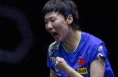 WTT乒乓球冠军赛：王曼昱女单折桂 张本智和男单夺冠