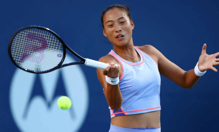 郑钦文淘汰前美网冠军 职业生涯首进WTA1000赛八强