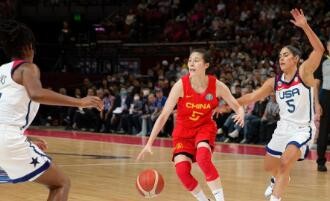 女篮世界杯中国队不敌卫冕冠军美国队