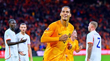 欧国联-范戴克破门制胜 荷兰1-0比利时晋级四强