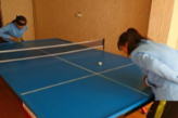 探访南昌“盲人乒乓球队”：听声音辨位 黑暗中逐梦