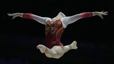 体操世锦赛中国女队失误仅列第六 美国实现六连冠
