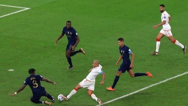 世界杯-哈兹里破门 突尼斯1-0法国无缘出线