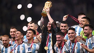 国际足联最新排名 阿根廷虽获世界杯仍落后巴西