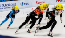 世界大冬会短道速滑比赛中国队获得1银1铜
