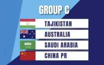 U17男足亚洲杯分组抽签中国队分在C组
