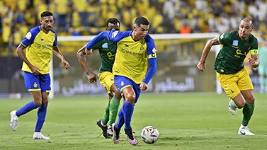 沙特联-C罗进球越位 利雅得胜利1-1战平赛哈特海湾