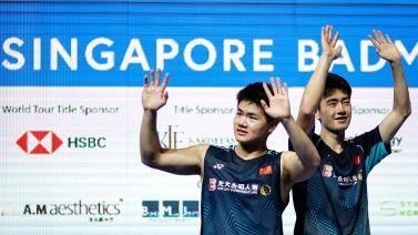 新加坡羽毛球公开赛：国羽1金1银收官