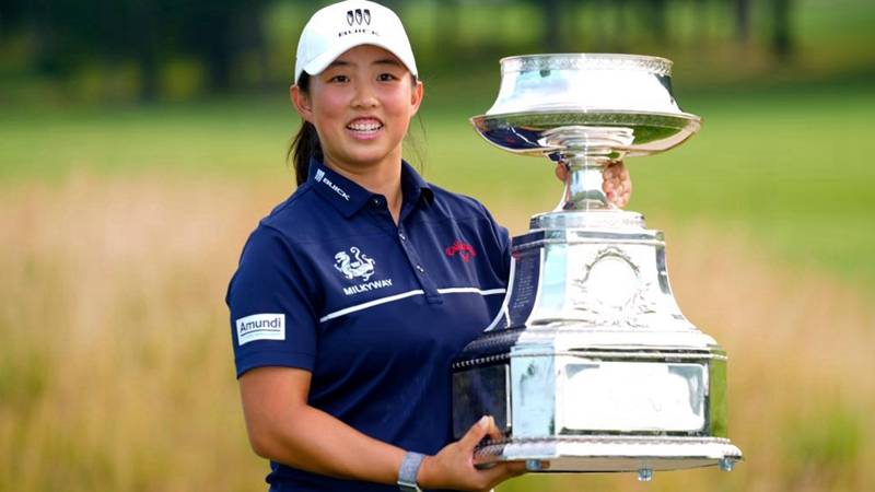 中国选手殷若宁夺得美国女子PGA锦标赛冠军