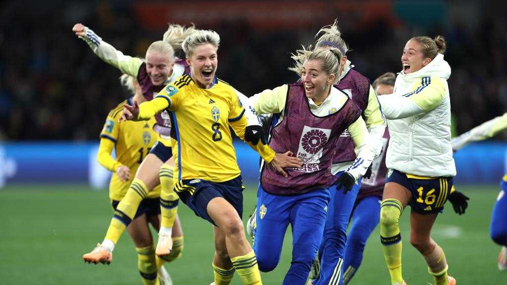 女足世界杯｜墨尔本奇迹！瑞典队“点杀”美国队晋级八强
