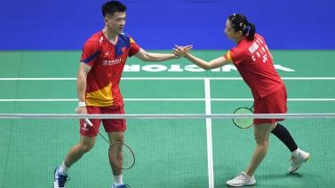 羽毛球中国公开赛-郑思维/黄雅琼晋级混双八强