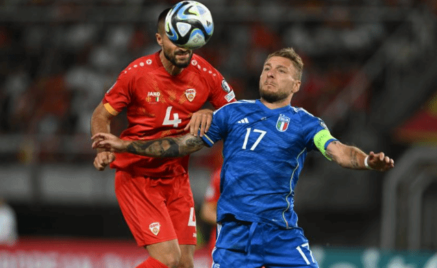 欧预赛-因莫比莱破门 意大利客场1-1战平北马其顿