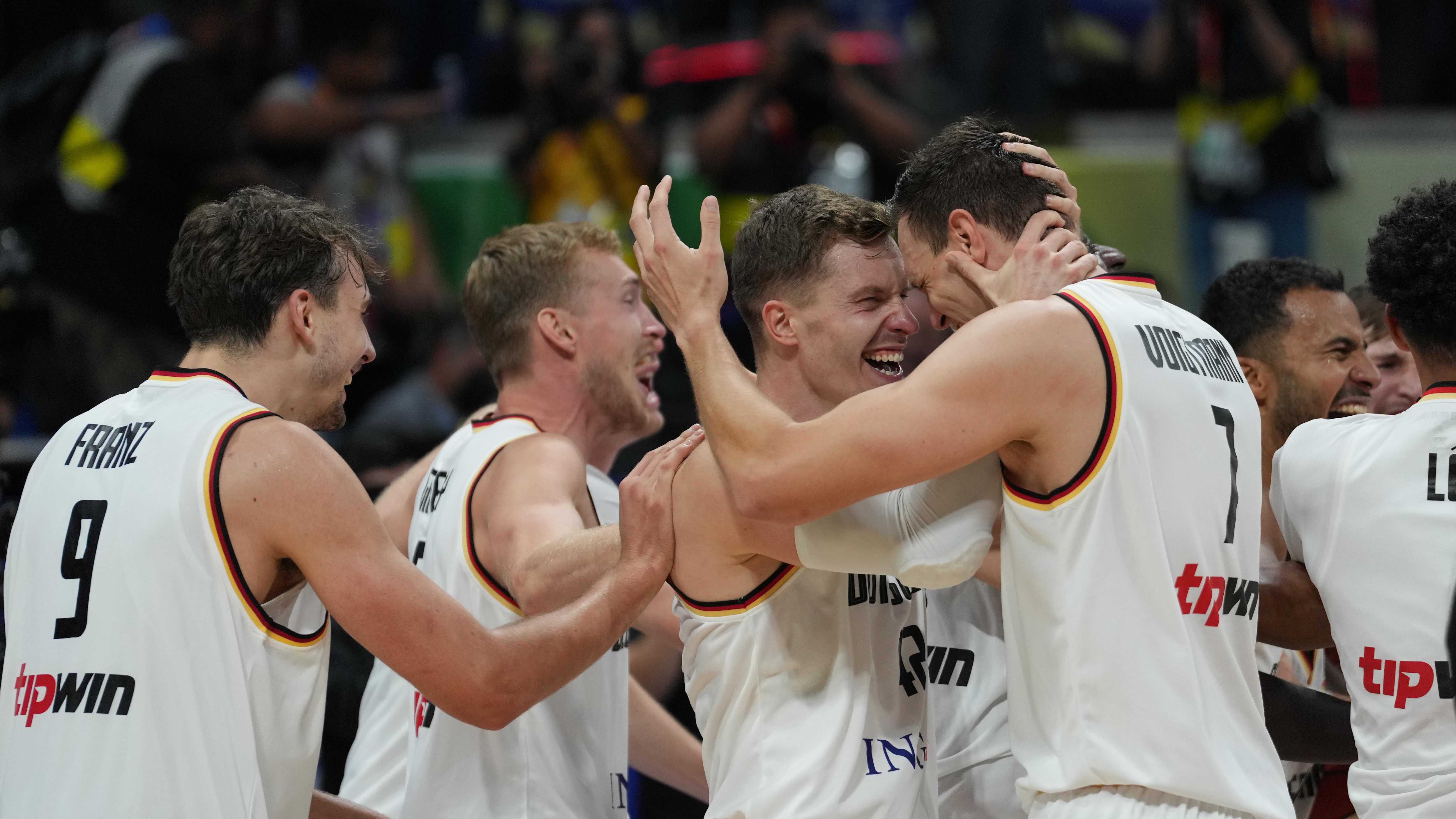 篮球世界杯 德国力克塞尔维亚 全胜战绩勇夺队史世界杯首冠