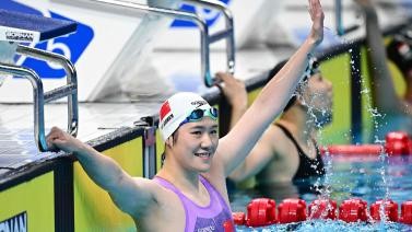 亚运会-女子200米蛙泳 中国选手叶诗文夺冠