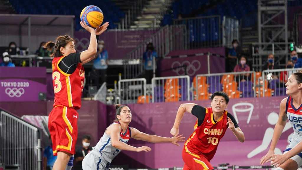三人篮球中国男、女队双双获得巴黎奥运会入场券