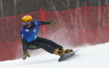 全国单板滑雪平行项目锦标赛暨十四冬资格赛在承德开赛