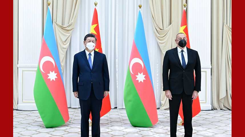 习近平会见阿塞拜疆总统阿利耶夫