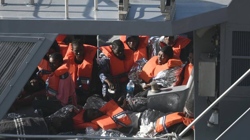 43名非法移民在马耳他海域获救