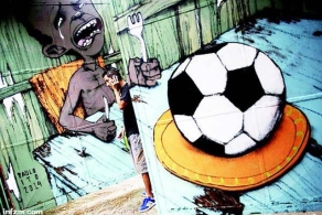 巴西艺术家：我要食物 不要足球