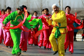 传统文化里的汉族民间舞蹈 扭秧歌