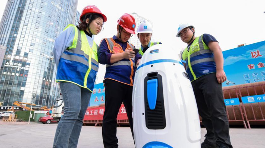 南京：智慧系统助施工
