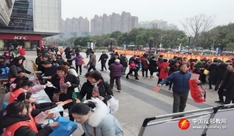 上海青浦区开展“反邪众人行”宣传