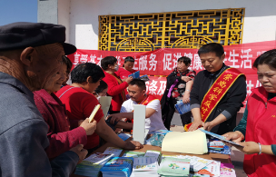 内蒙古五原县开展反邪教宣传