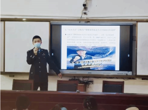 广西北海合浦县开展反邪教宣传进校园活动
