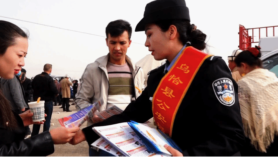 新疆乌恰：“特色警务”多形式开展反邪教宣传活动