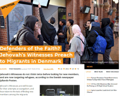 丹麦耶和华见证人强迫难民入教
