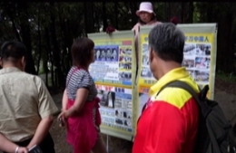 台湾法轮功骚扰游客